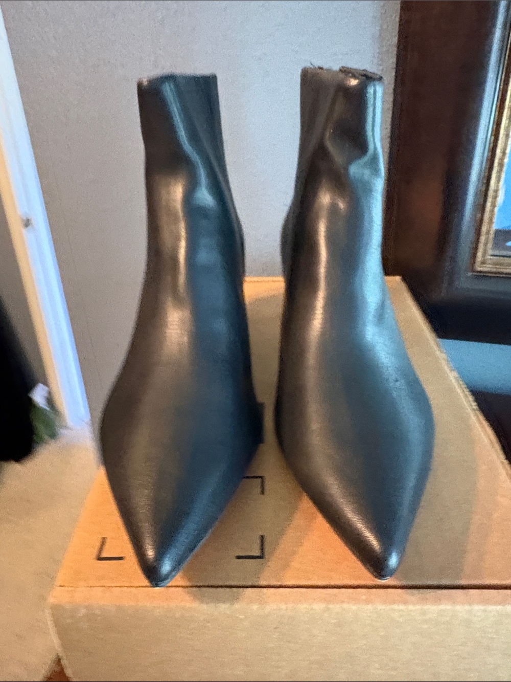 Cushionaire | Barbie Ankle Booties | Pointed Kitten-Heel - Picture 4 of 16